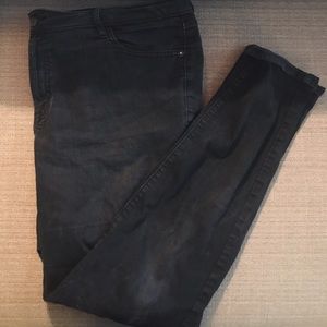 ON super skinny black denim